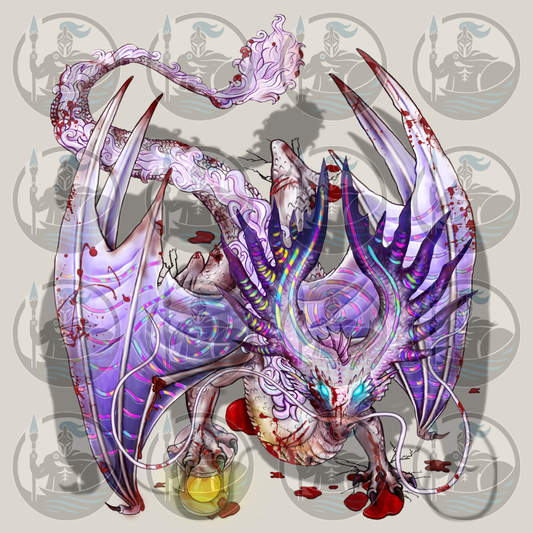 Time Dragon – VTT Token (Standard & Bloody Variant)