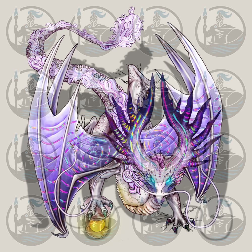 Time Dragon – VTT Token (Standard & Bloody Variant)