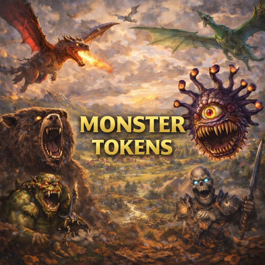Monster VTT Tokens