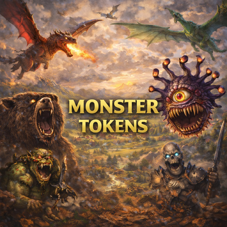 Monster VTT Tokens