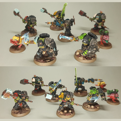 Emperah's Golden Gitz - Flip Faction Army