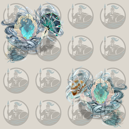 Elementals Bundle – VTT Tokens (Fire, Water, Earth, Air, Ice, Lightning)