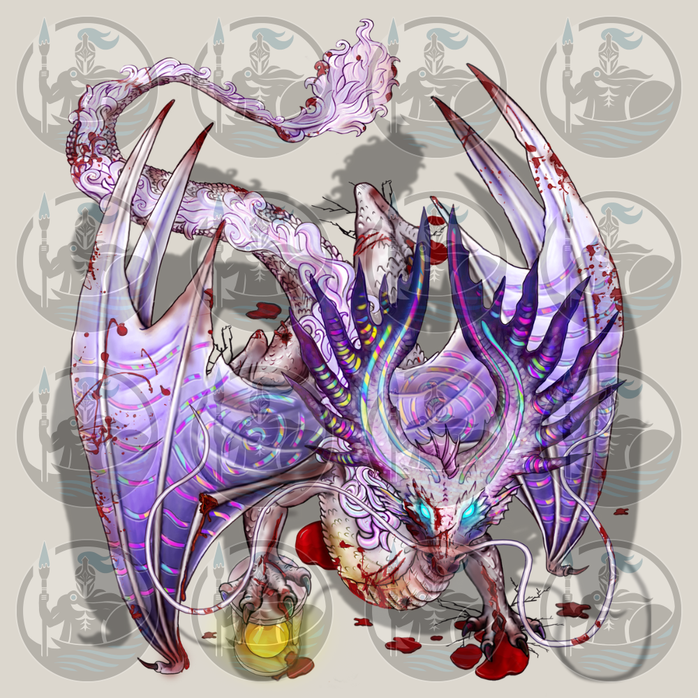 Time Dragon – VTT Token (Standard & Bloody Variant)