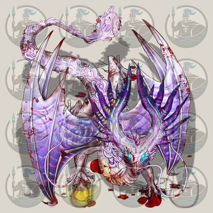 Time Dragon – VTT Token (Standard & Bloody Variant)