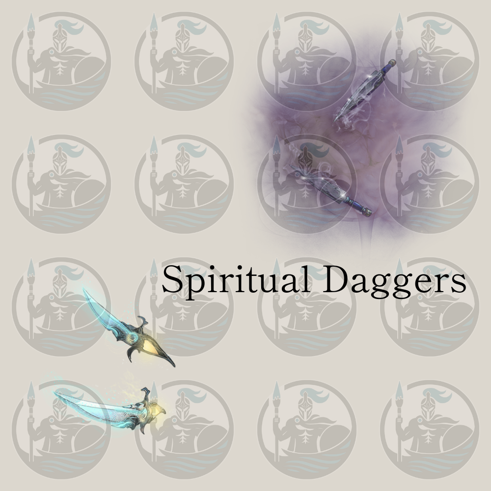 Spiritual Weapon Bundle – Elemental & Divine Weapons VTT Tokens