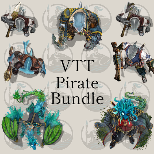 Pirate Bundle VTT Token Bundle