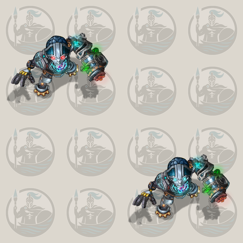 War-Reforged Artificer – Heavy Construct RPG VTT Tokens Pack