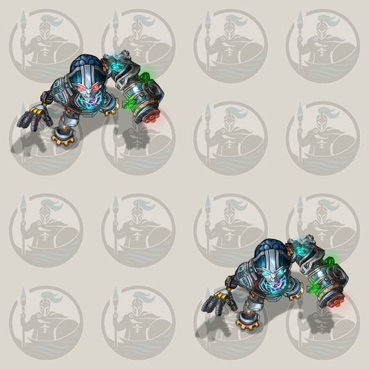 War-Reforged Artificer – Heavy Construct RPG VTT Tokens Pack