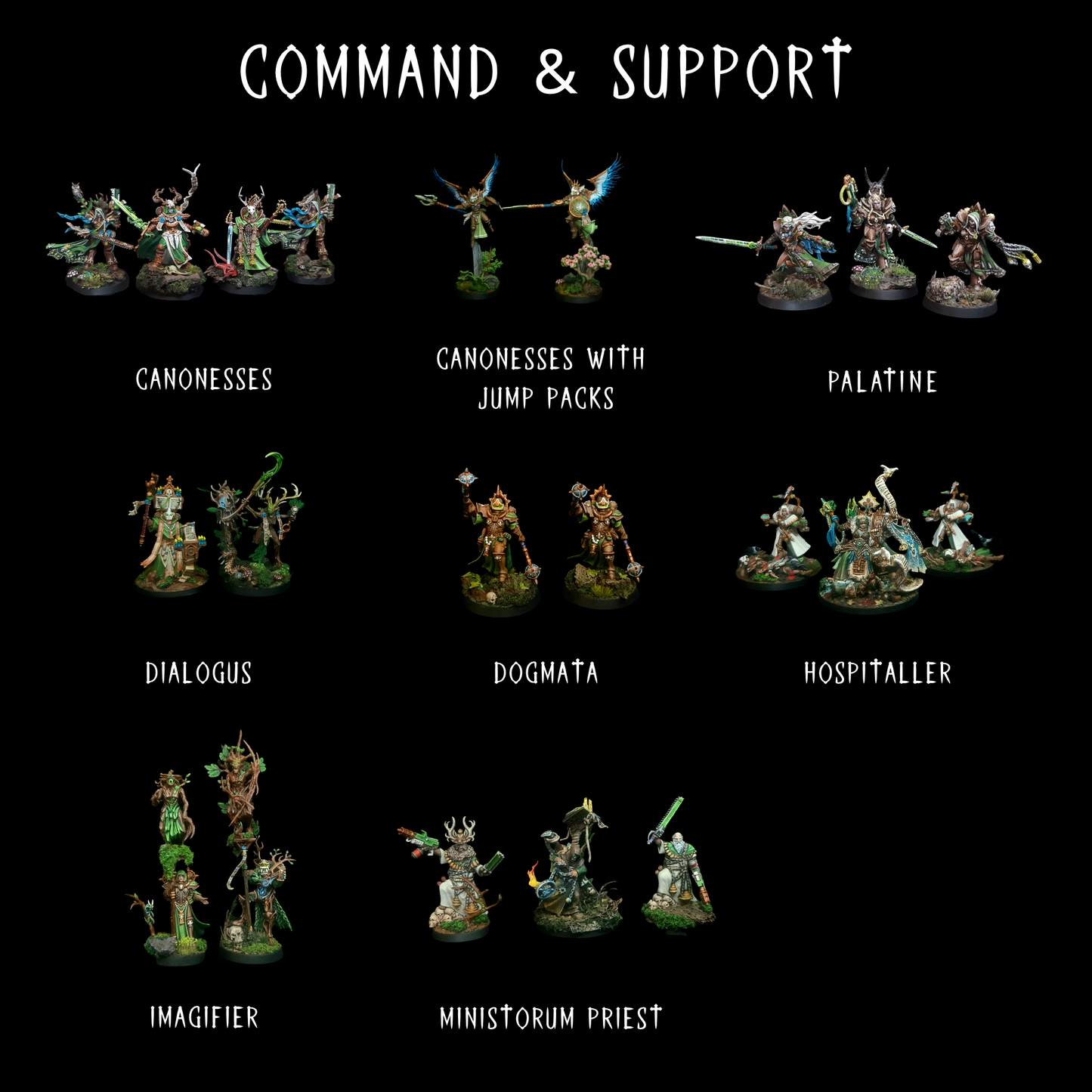 Sisters of the Wild Hunt — Adepta Sororitas Army (5,260 pts)