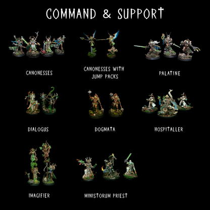 Sisters of the Wild Hunt — Adepta Sororitas Army (5,260 pts)