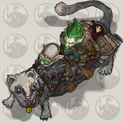 The Le Pew Brothers & Peppe – Artificer RPG VTT Tokens Pack